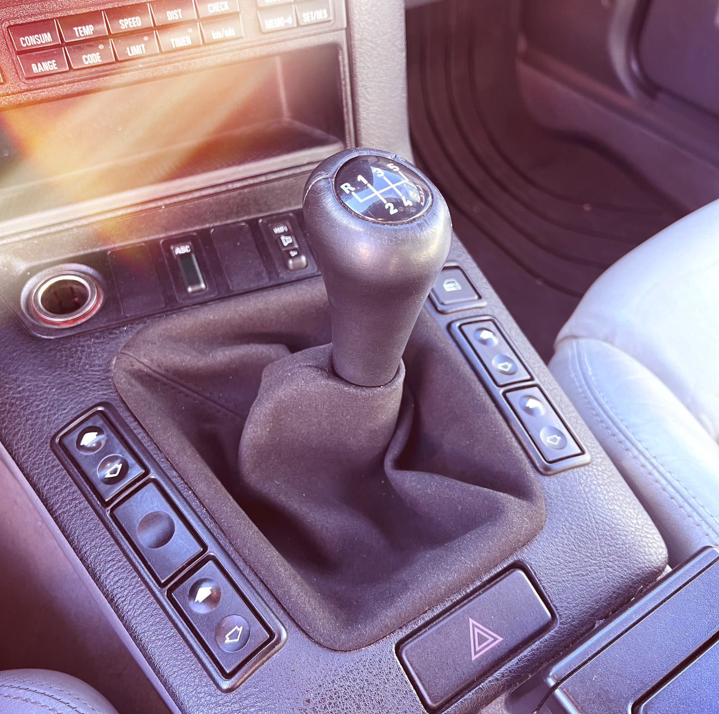 Race German - OEM Style BMW Alcantara Shift Boot