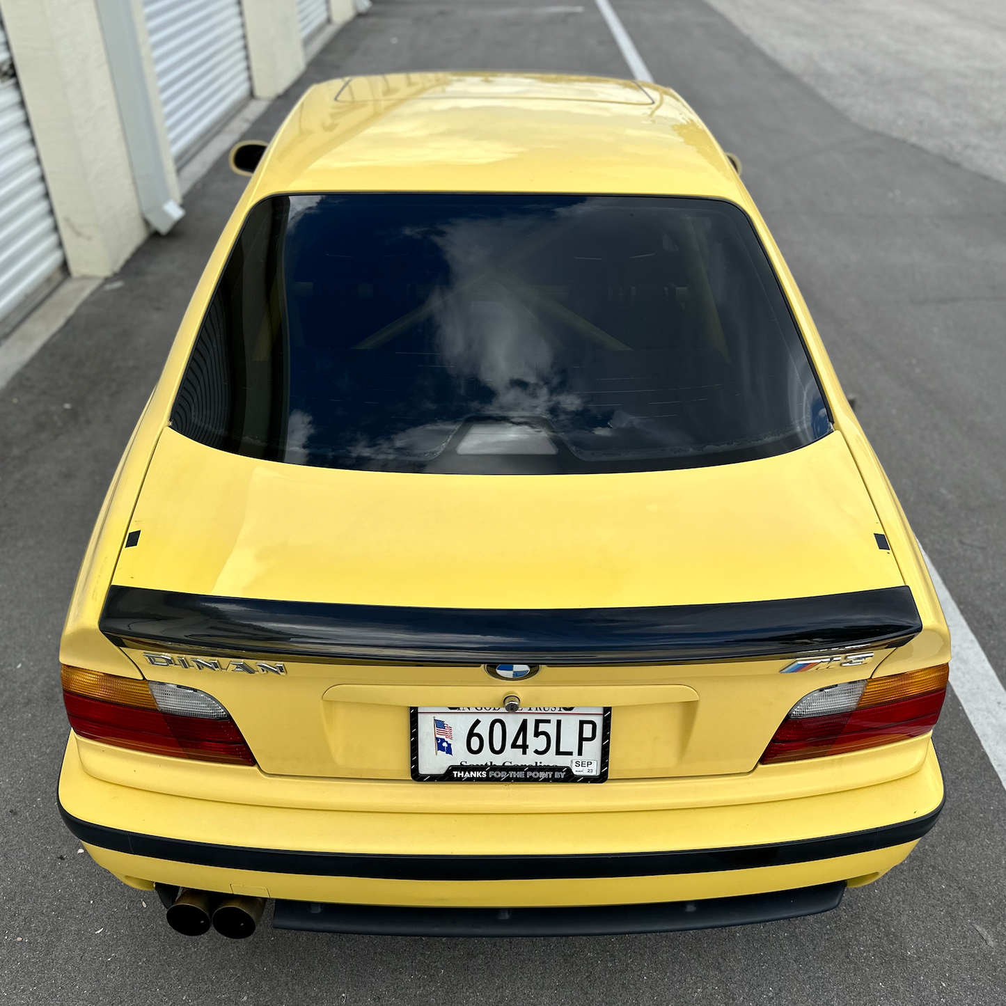 Race German - E36 Ducktail Trunk Spoiler