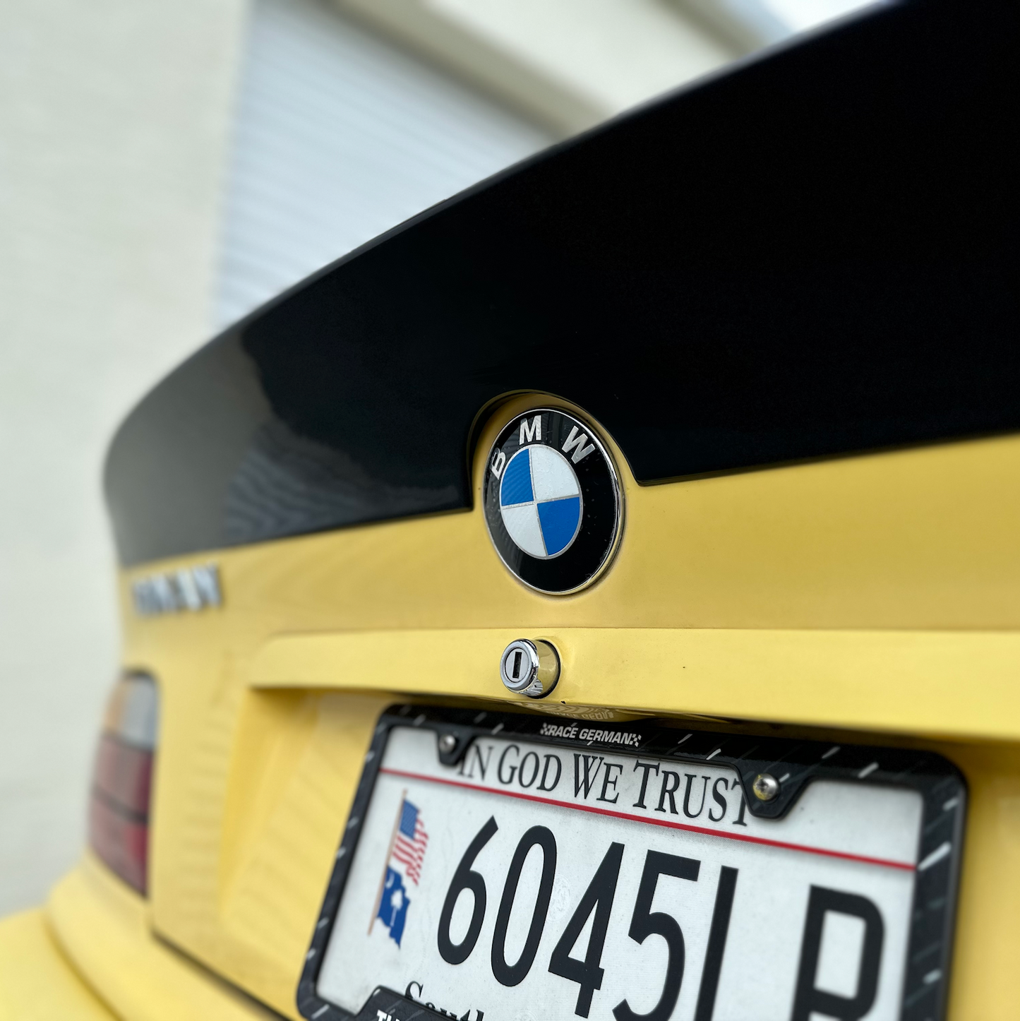 Race German - E36 Ducktail Trunk Spoiler