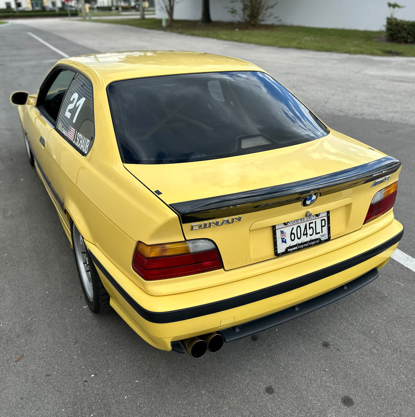 Race German - E36 Ducktail Trunk Spoiler