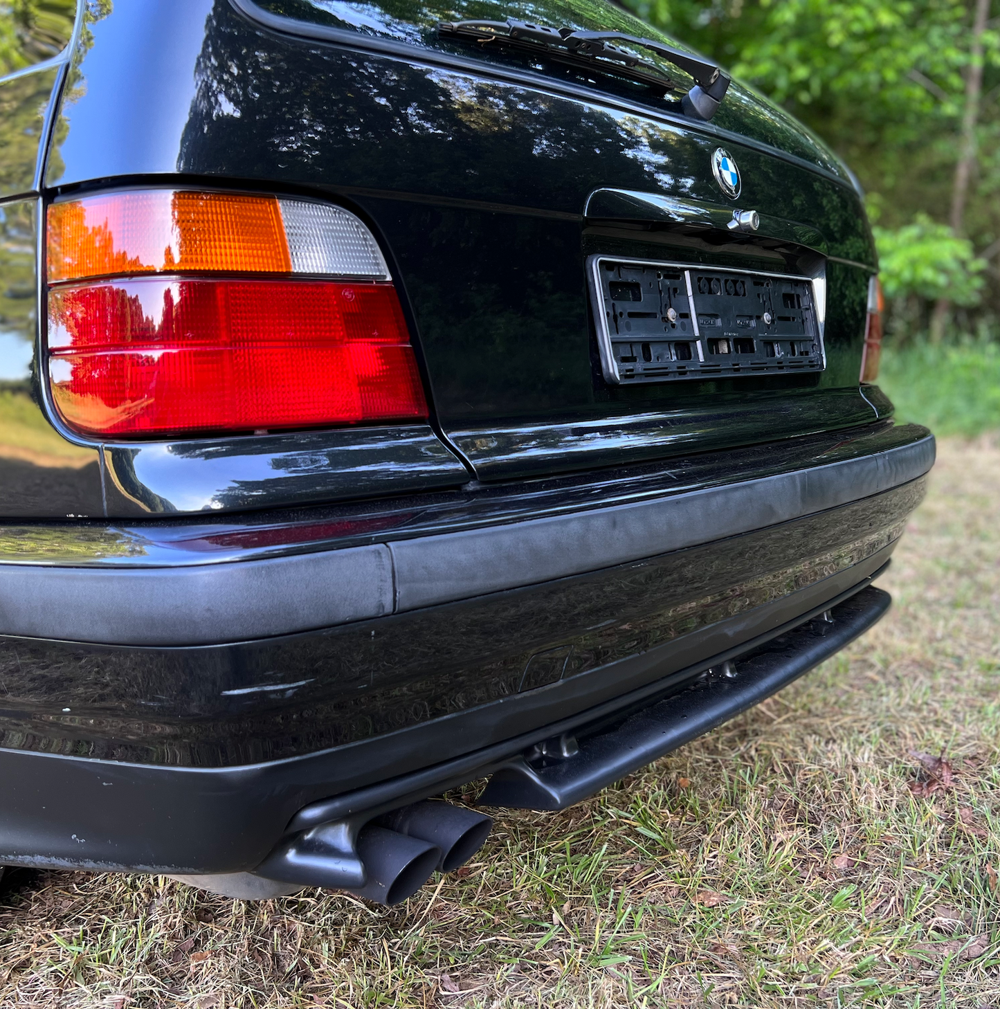 Race German - E36 M3 Style Rear Diffuser For Non M3