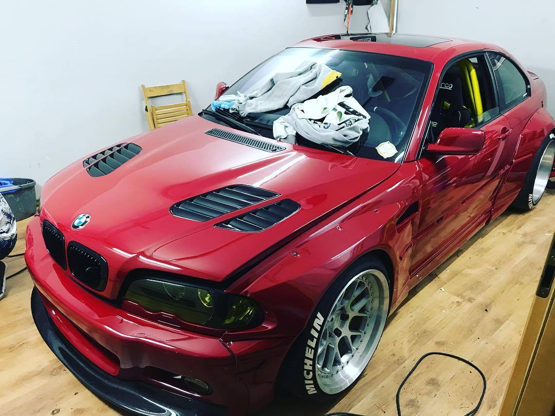 Race German - E46 GT Style Hood Vents