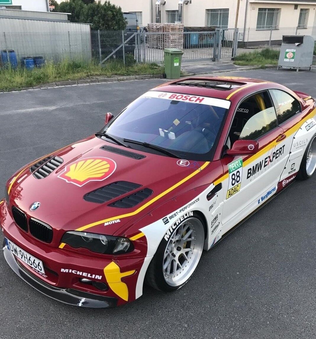 Race German - E46 GT Style Hood Vents