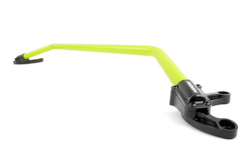 Perrin 02-07 Subaru Impreza (WRX/STi/RS/2.5i) / 04-08 Forester Soporte de puntal delantero - Amarillo neón