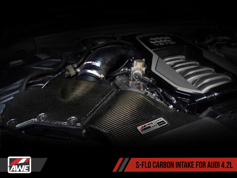 Admisión de carbono AWE Tuning B8 S5 4.2L S-FLO