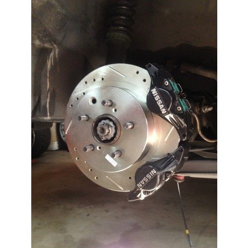 GKTech - 240SX/SKYLINE/Z32 SUPORTES DUPLOS DE CALIPER (PAR) (2POT-BRKT)