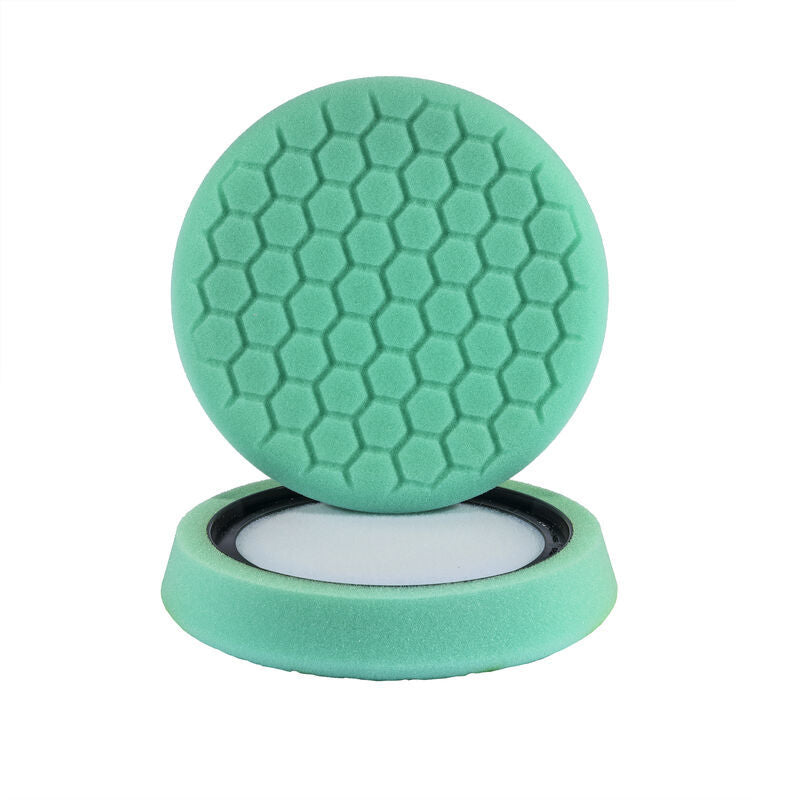 Chemical Guys Hex-Logic Self-Centered Heavy Polishing Pad - Green - 7.5in