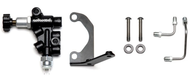 Wilwood Tandem Cilindro Mestre Conjunto Suporte de Montagem R/H Kit com Válvula Prop