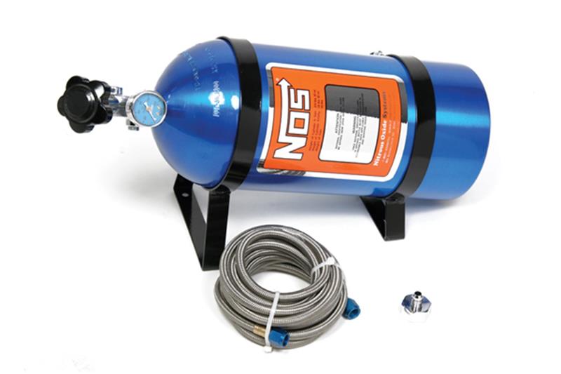 Nitrous Oxide System - NOS Nitrous Bottle Kit 10lb Bottle (14761NOS)