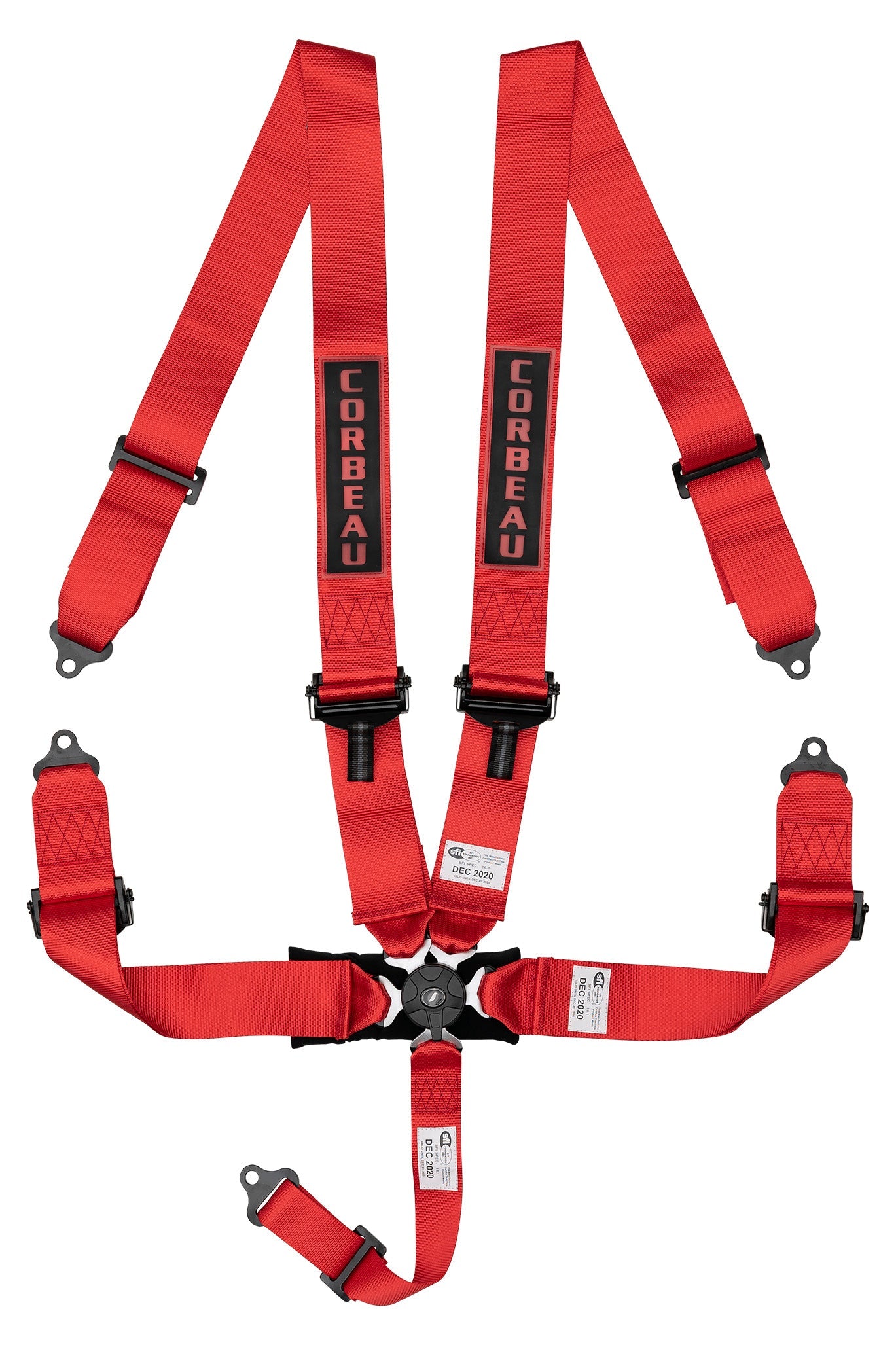 CORBEAU - CINTOS DE ARNÊS CAMLOCK DE 5 PONTOS 3"