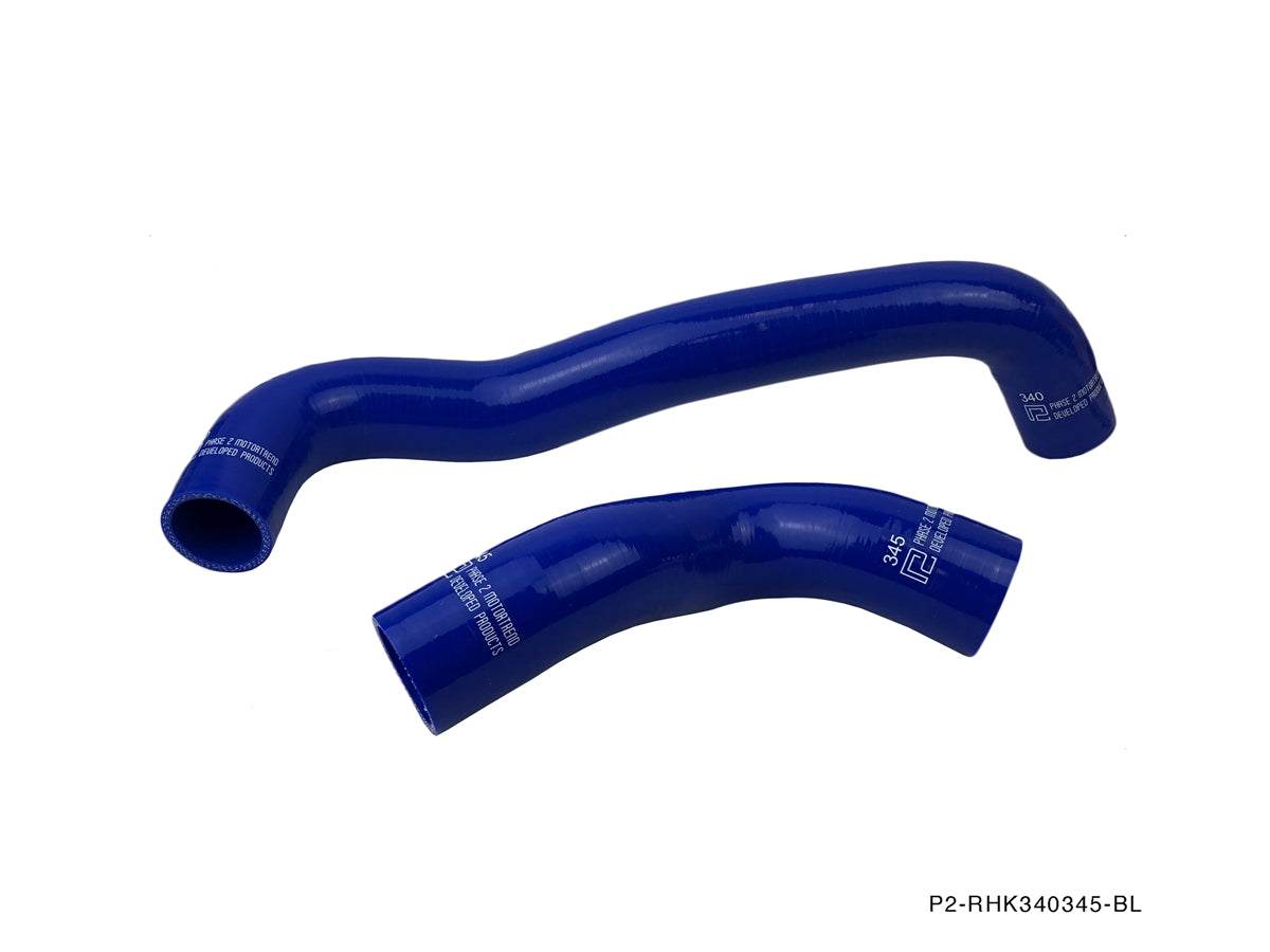 P2M - MAZDA 1989-92 RX-7 13B KIT DE MANGUEIRA DO RADIADOR: AZUL (P2-RHK340345-BL)