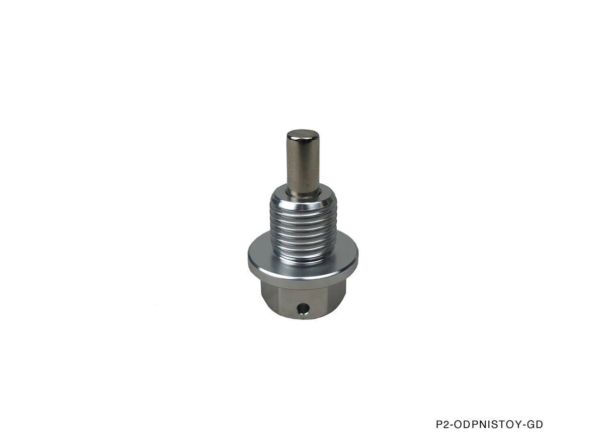 P2M - NISSAN / TOYOTA MAGNETIC OIL DRAIN PLUG (M12 X 1.25) (P2-ODPNISTOY-GD)