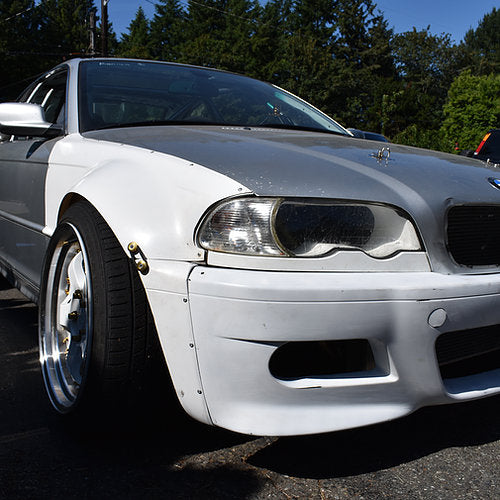 Big Duck Club - E46 Coupe Front Overfenders (+60mm)