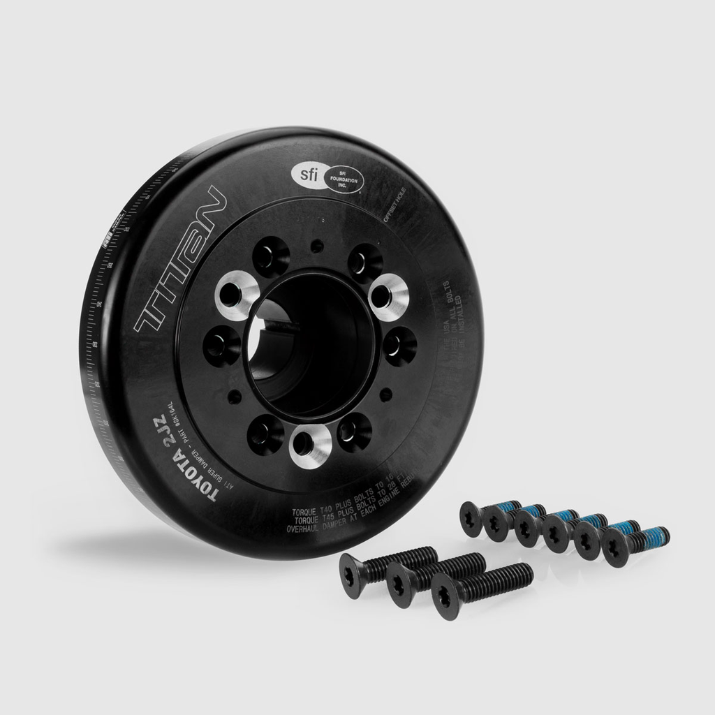 Titan Motorsports - POLEA DE AMORTIGUADOR DE CIGÜEÑAL V2
