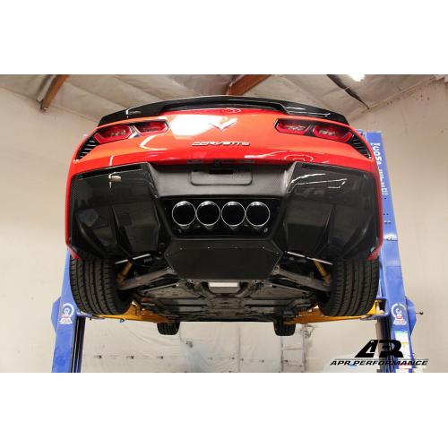 APR Performance -Chevrolet Corvette C7 Z06 Rear Diffuser 2014-Up (With Under-Tray) (AB-277020)