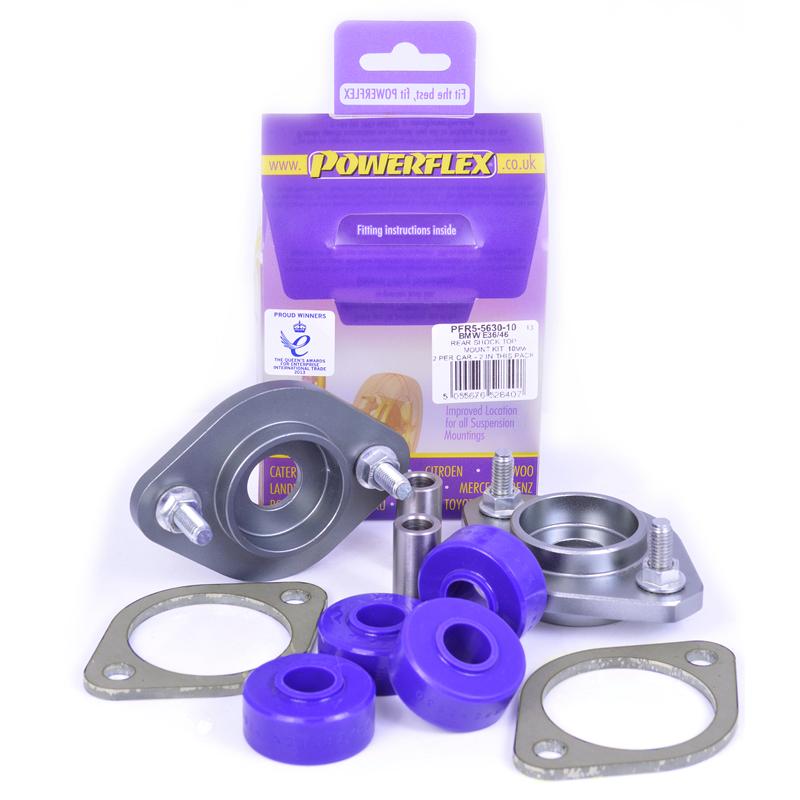 Powerflex USA - BMW E30 / E36 / E46 / Z3 / Z4 Amortiguador trasero - 12 mm