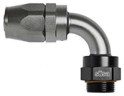 SETRAB - M22 AN-12 Reusable 90 Degree Hose End