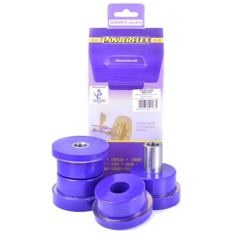 Powerflex USA - BMW E36 Serie 3 (90 - 98) Subchasis Trasero Buje Trasero