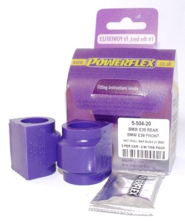 Powerflex USA - Buje de barra estabilizadora trasera BMW E34 / E36 / E46 - 20 mm