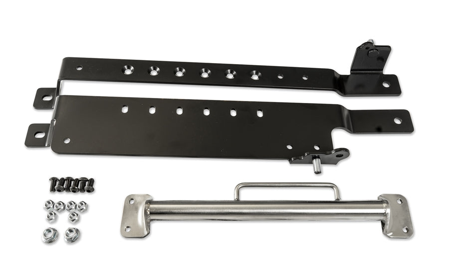 Brey Krause - Adaptadores de riel de asiento Corvette C6 y C7 (con montaje de correa secundaria) (R-9153)