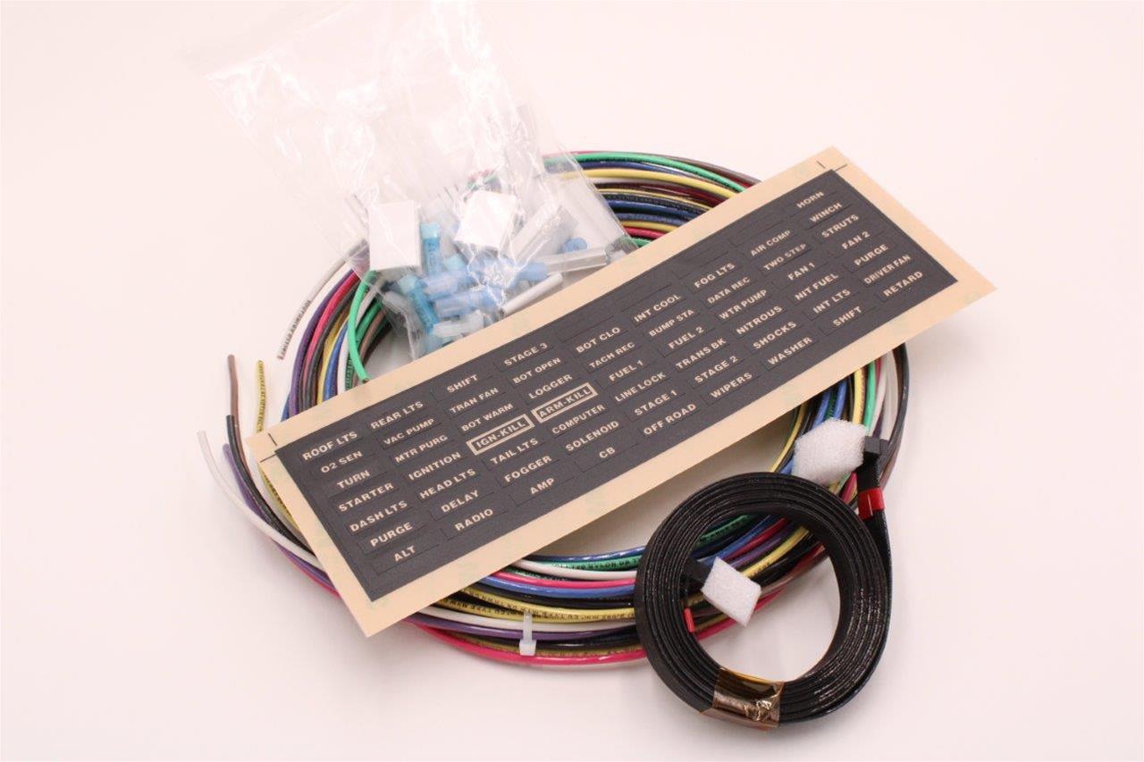 Auto Rod Controls - 12 Switch Overhead Control Module, Carbon Fiber Finish (12004R)