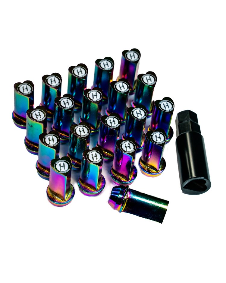 【NUT HYOUGO 商店】 Amazon.com: Kics WHPF3BL50 Kyokugen Heptagon Black 50mm