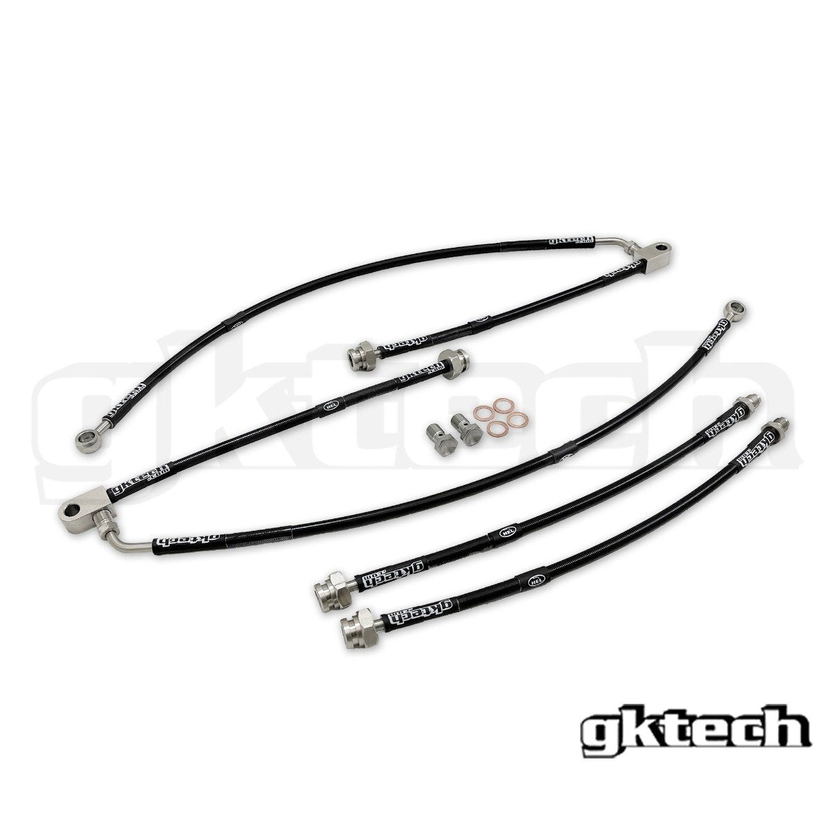 Z34 370z Braided brake line set