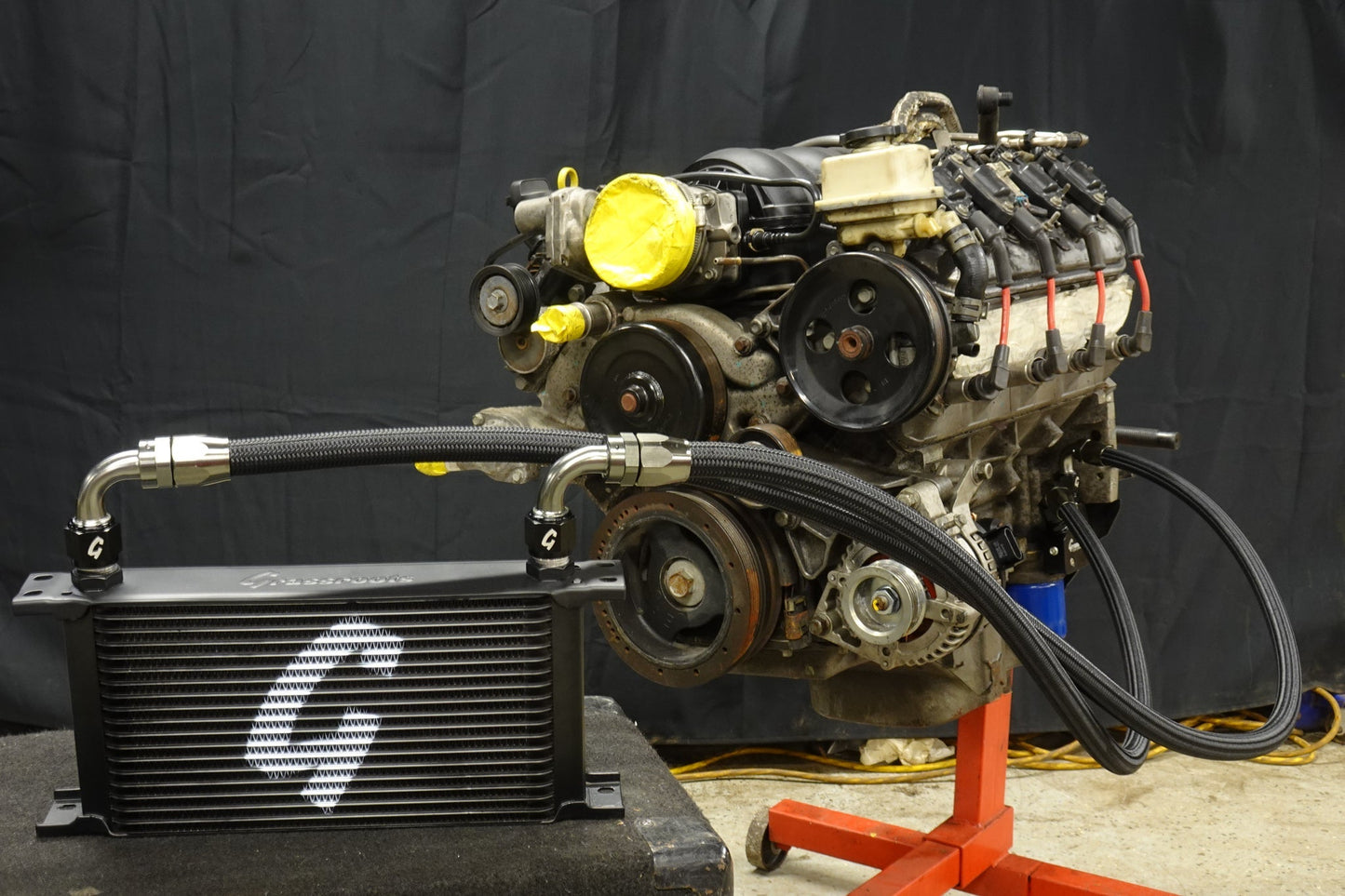 Grassroots Performance - LSX 19-ROW DIRECT-FIT OIL COOLER KIT