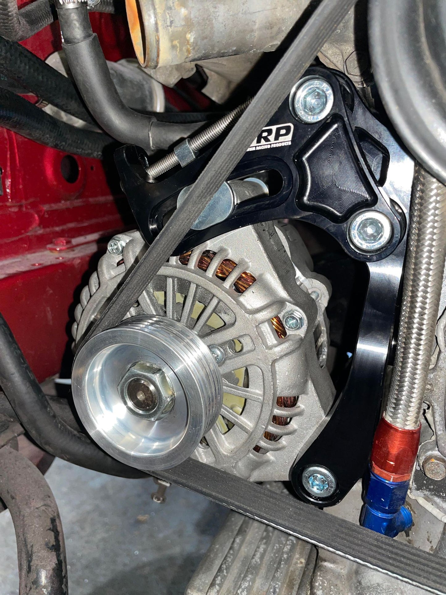 Platinum Racing Products - LS1 ALTERNATOR CONVERSION KIT FOR NISSAN SR20