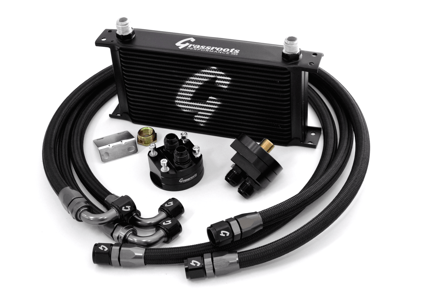 Grassroots Performance - FRS/BRZ/GT86 DIRECT-FIT 19-ROW OIL COOLER KIT