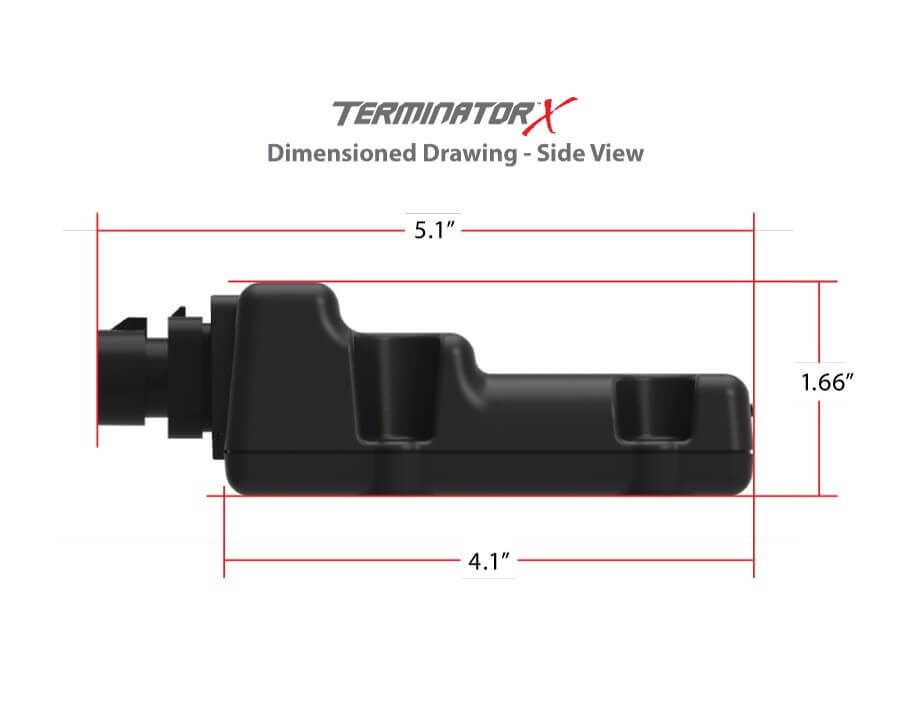 Holley - TERMINATOR X 58X/4X EV6 LS MPFI KIT - WITHOUT 3.5" HANDHELD