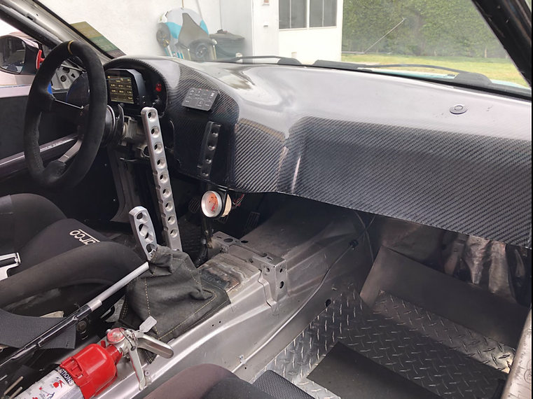 Big Duck Club - BMW E36 Race Dash (Carbon & Glass)