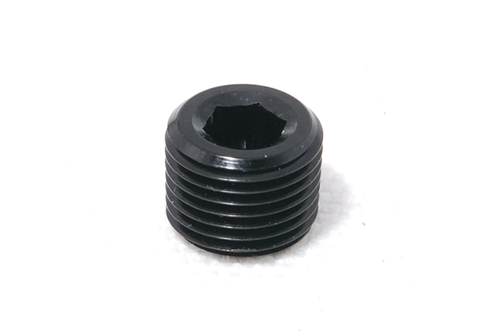 Chase Bays - 1/8 NPT Allen Head Plug - Black (CB-AN932-02DBLK)
