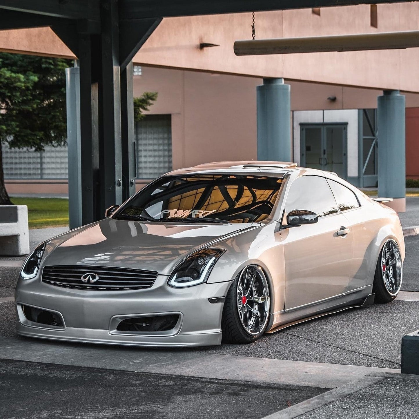 KBD - Infiniti G35 2DR Coupe 2003-2007 Nismo Style 1 Piece Polyurethane Front Bumper (37-2213)