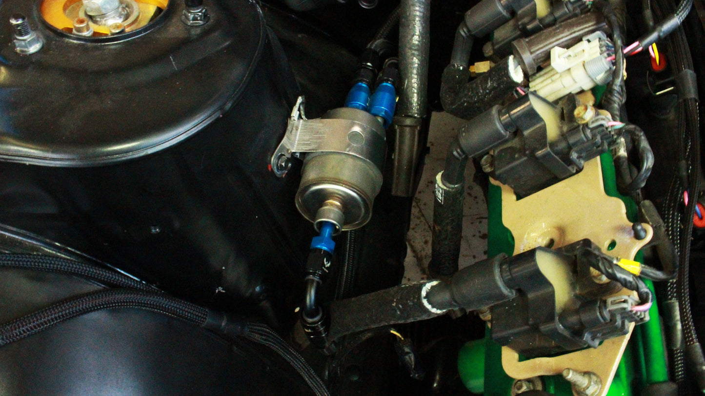 Sikky Manufacturing - 240sx S13 LSx Fuel Filter Kit – Long Lines (SM-FFK-S13)