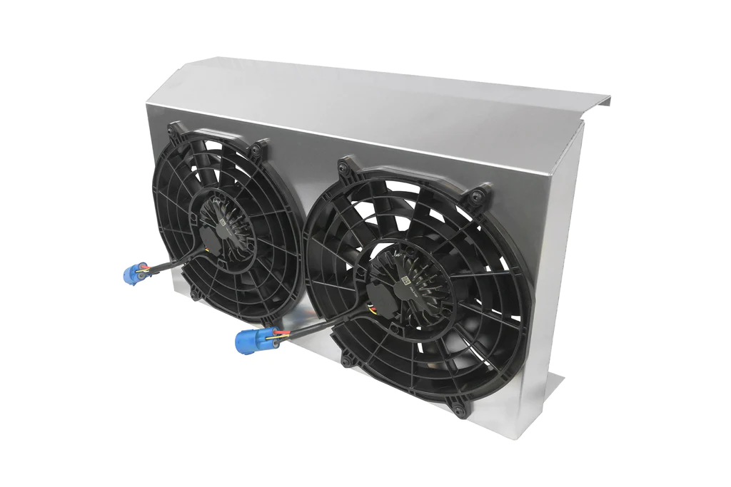 DeWitts - kit de ventilador sem escova de 11" para radiador C6 Cut Down