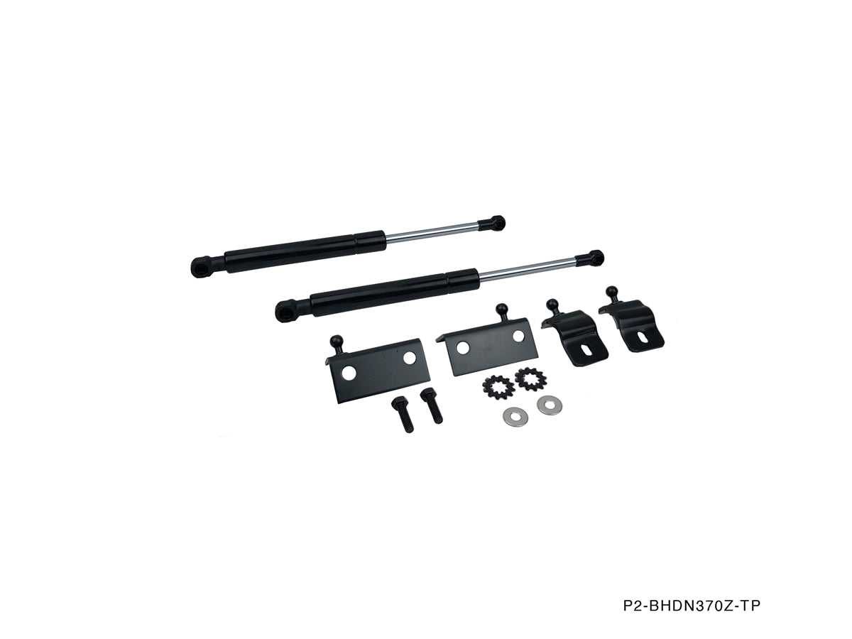 P2M - NISSAN 370Z 2009+ BLACK SERIES ENGINE HOOD DAMPER (P2-BHD370Z-TP)