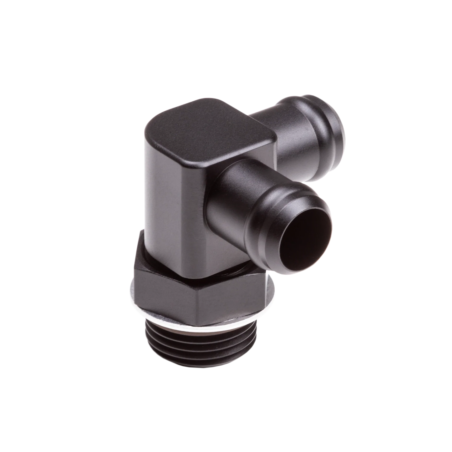 Chase Bays - 10AN ORB para 5/8 Hose Barb 90º L Encaixe (CB-10ANBARB-90L/A)