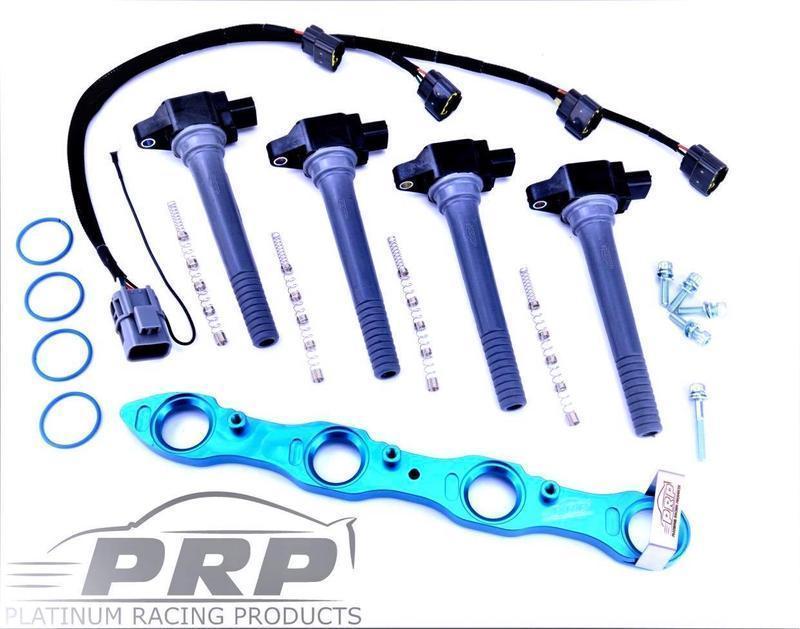 Platinum Racing Products - Kit de bobina SR20 para S13 y Series 1 S14 y 180SX, cubierta de balancín de orificio grande