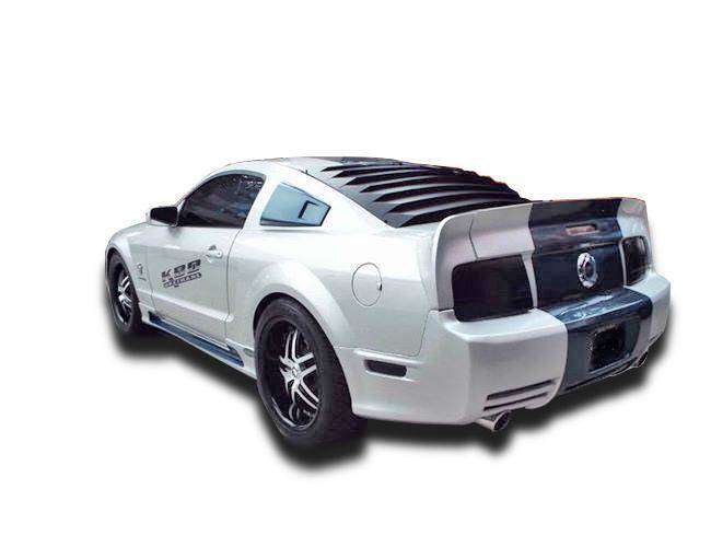KBD - Ford Mustang 2005-2009 Eleanor Style 3 Peças Spoiler de Asa Traseira de Poliuretano (37-2250)