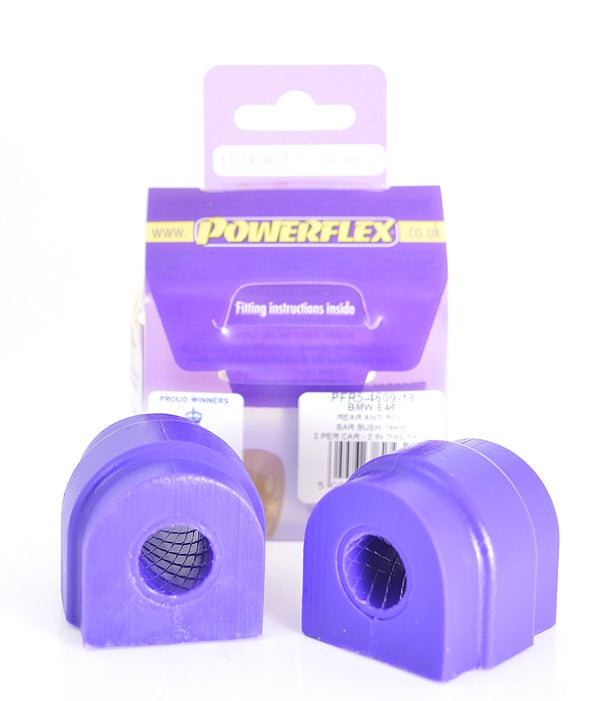 Powerflex USA - BMW E60 5-Series, E63 6-Series Rear Sway Bar Bushings - 18 mm