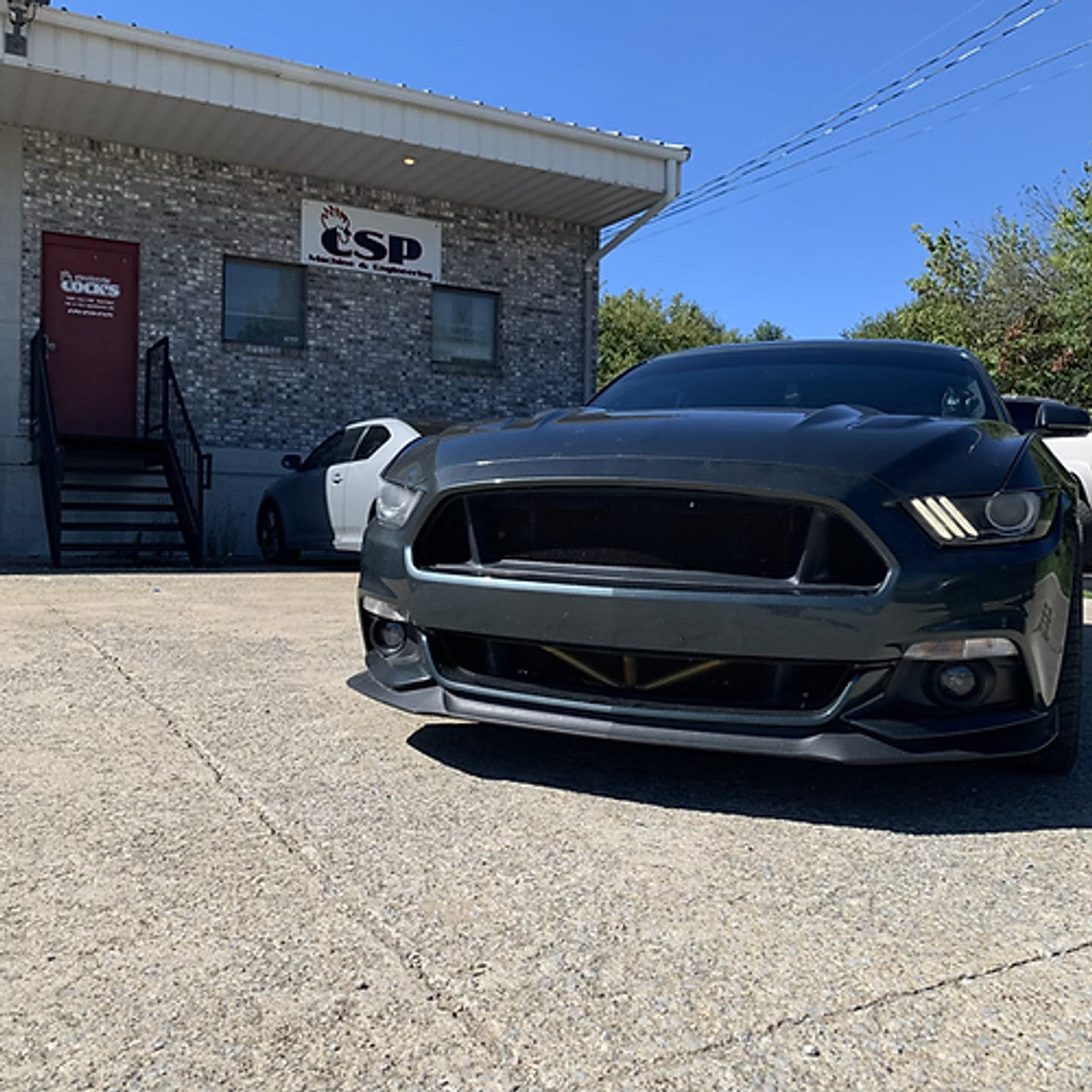 SCOTIDI - Barra de protección delantera para Mustang S550 2015-2017