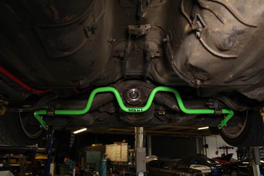 Sikky Manufacturing - Barra estabilizadora traseira do Nissan S13 (SM-SB103)