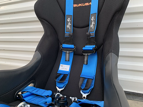 BridgeMoto - SFI 2+3 Inch 5 Point Harness