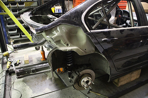 Big Duck Club - BMW E46 Sedan Rear Quarter Panel Replacement