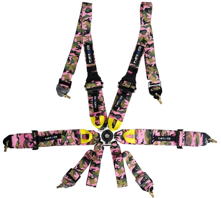 NRG - FIA SEAT BELT HARNESS 6 Point 3" Harness