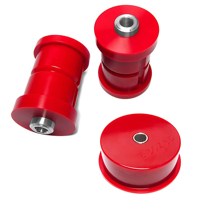 AKG Motorsport - Subquadro traseiro BMW e conjunto de buchas do diferencial, Poly 75D – E30 (SFDS30)
