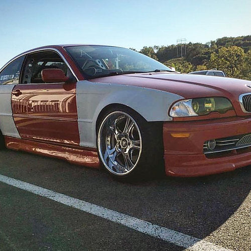 Big Duck Club - BMW E46 Coupe Front Overfenders (+60mm)