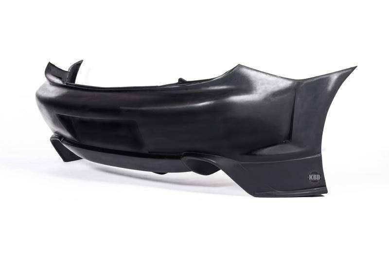 KBD - Mazda RX8 2004-2008 MS Style 1 Piece Polyurethane Rear Bumper (37-2076)