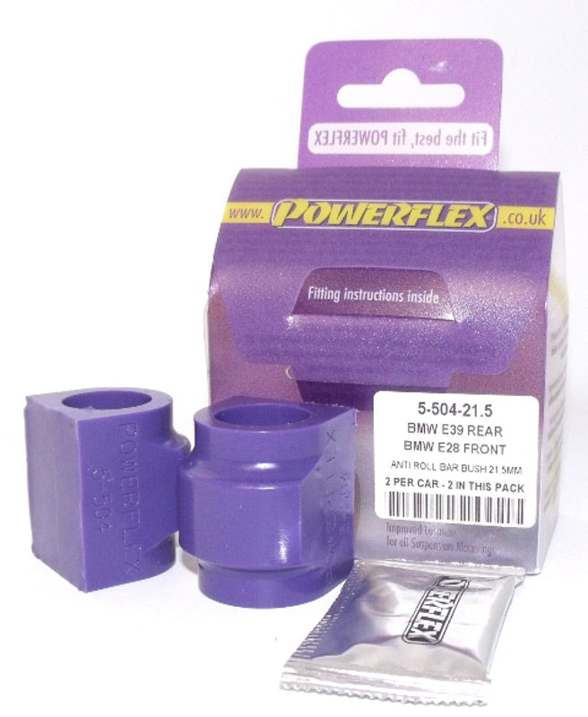 Powerflex USA - Buje de barra estabilizadora trasera BMW E46 Serie 3 - 21.5 mm